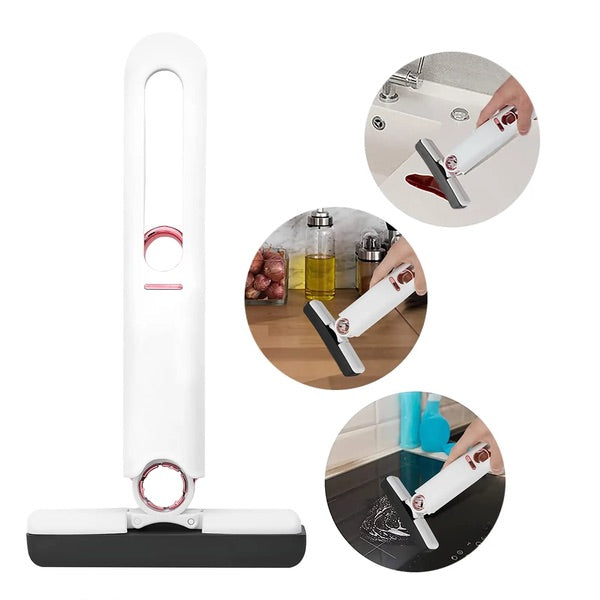 Mini Trapeador Portátil: ¡La Solución para Rincones Difíciles y Espacios Pequeños!